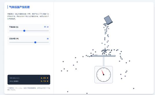 模拟气体压强产生的机理