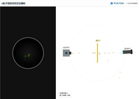 α粒子散射的实验